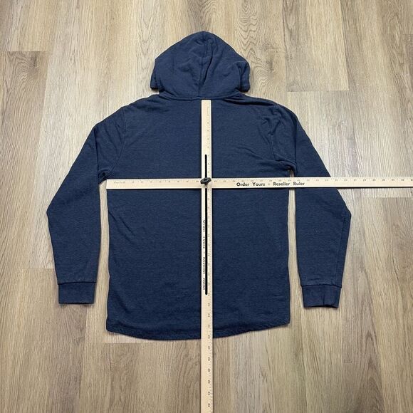 Marine Layer Hoodie Mens Medium Pullover Sweatshirt Casual Lightweight - Picture 7 of 10